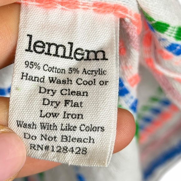 Lemlem Doti Plunge Neck Dress - Picture 5 of 8